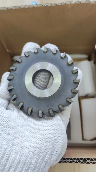 80mm Tct Side and Face Milling Cutter for Steel Aluminum Copper Grooving